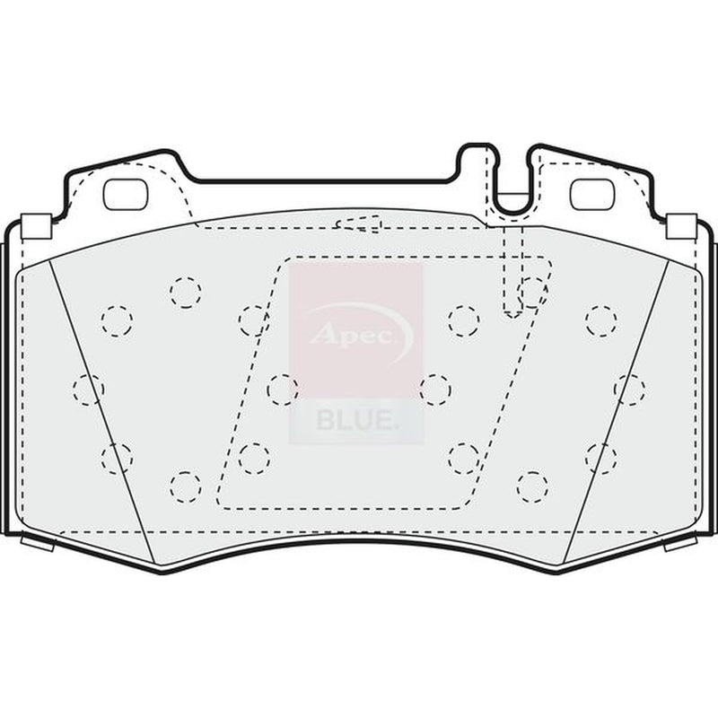 Apec Front Brake Pad Set PD3325
