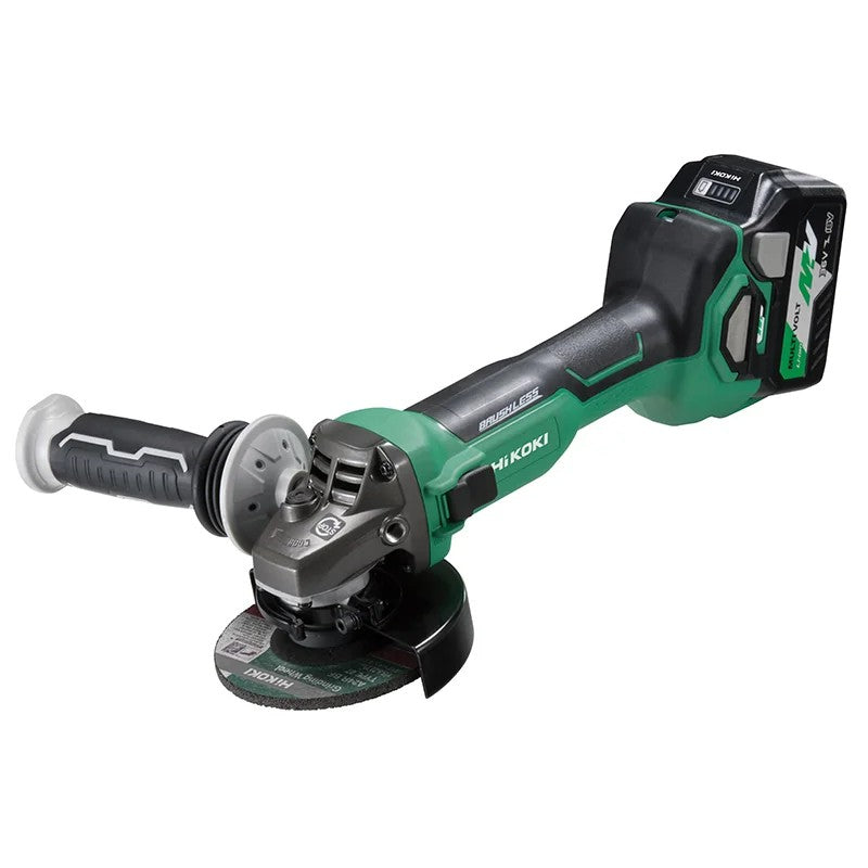 HiKOKI G3612DA/JRZ Multi-Volt Angle Grinder 115mm 36V 2 x 2.5Ah Li-ion