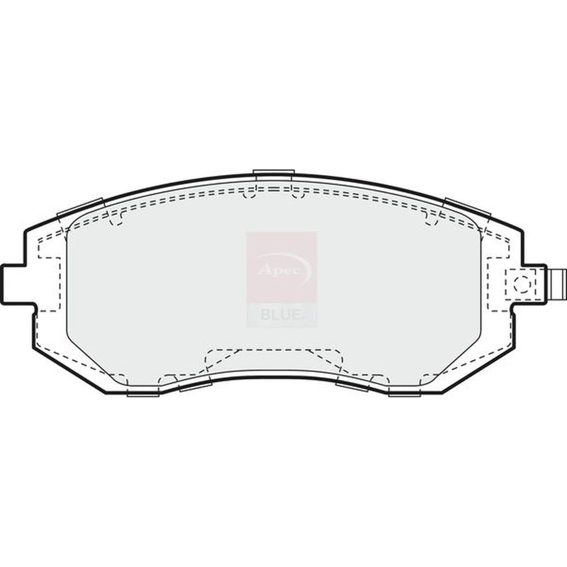 Apec Front Brake Pad Set PD3192