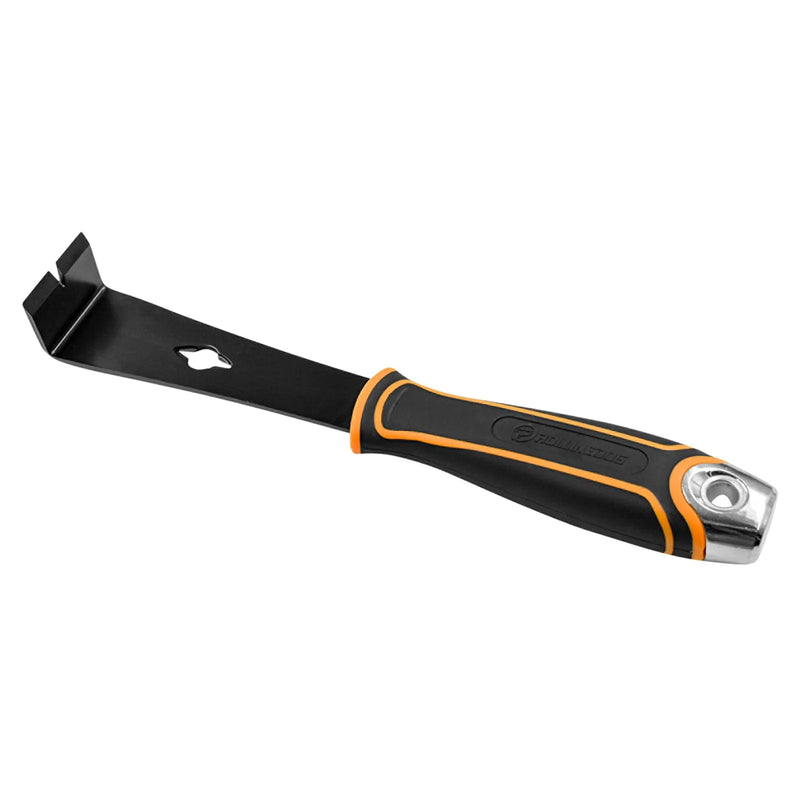 Rollingdog Pry Bar, 1.5" Stainless Steel with Soft Grip Handle