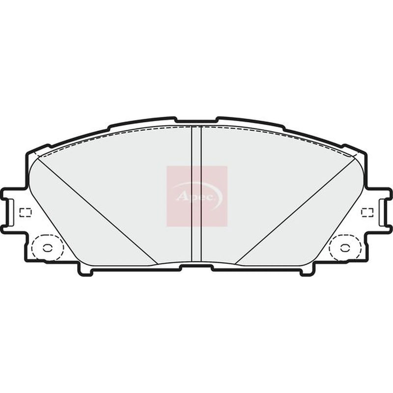 Apec Front Brake Pad Set PAD1748