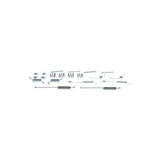 Bosch Brake Shoe Accessory Kit Rear 1 987 475 072