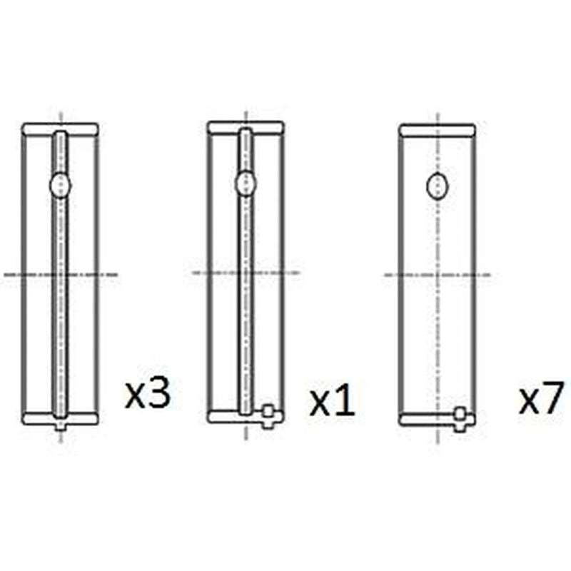 FAI Main Bearing Set 51.6mm BM1051-STD