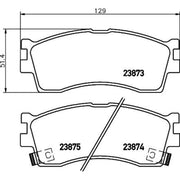DON Front Brake Pad Set PCP1164