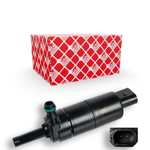 FEBI BILSTEIN 108945 Window Cleaning Washer Fluid Pump Fits Opel Vauxhall FEBI - Town Parts