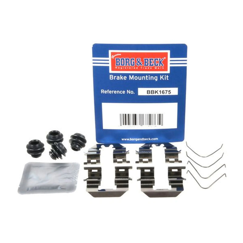 Borg & Beck Brake Pad Accessory Fitting Kit Rear BBK1675