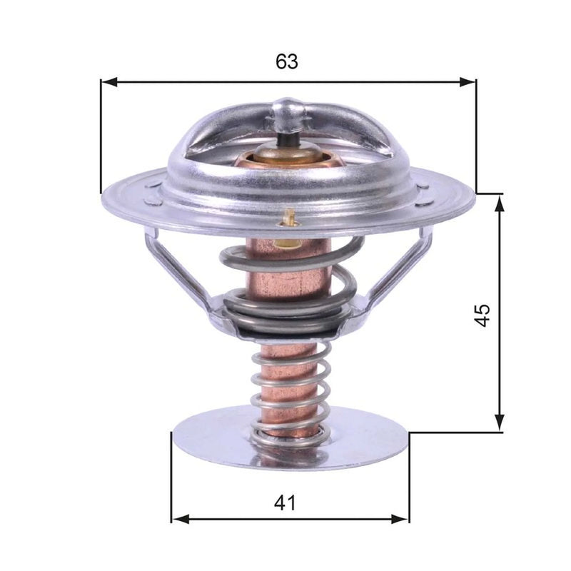 Gates Thermostat,Coolant TH43080