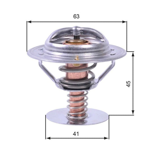 Gates Thermostat,Coolant TH43080