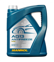 MANNOL AG13 Concentrated GREEN ANTIFREEZE COOLANT 5 L German Hi Spec - MN4113
