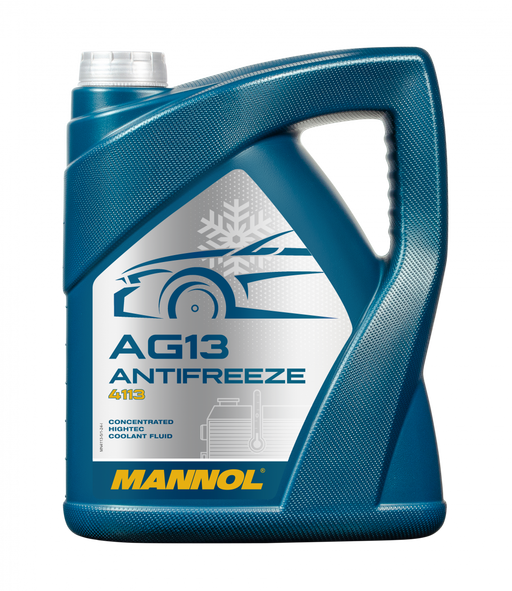 MANNOL AG13 Concentrated GREEN ANTIFREEZE COOLANT 5 L German Hi Spec - MN4113