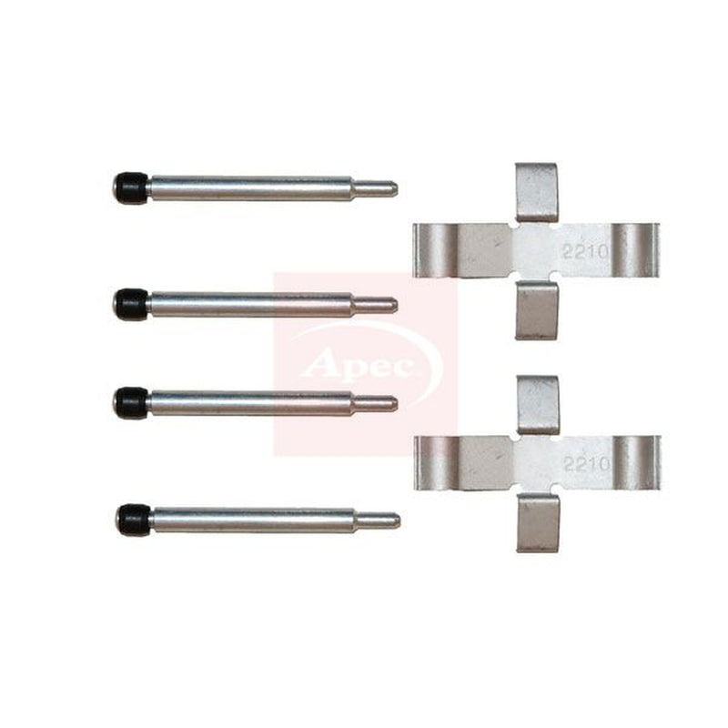 Apec Brake Pad Accessory Fitting Kit Rear KIT236