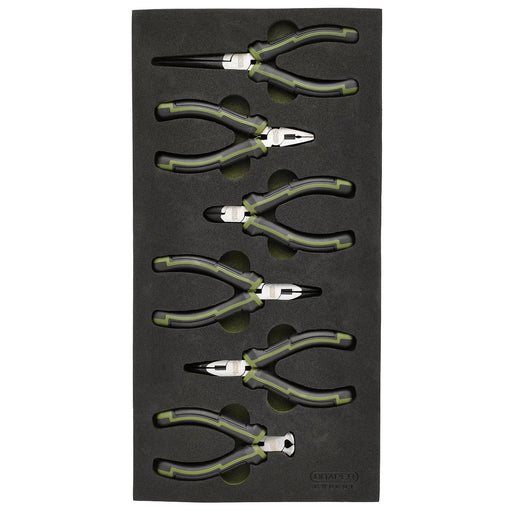 Expert Mini Pliers Set 6 Piece in EVA Foam Tray