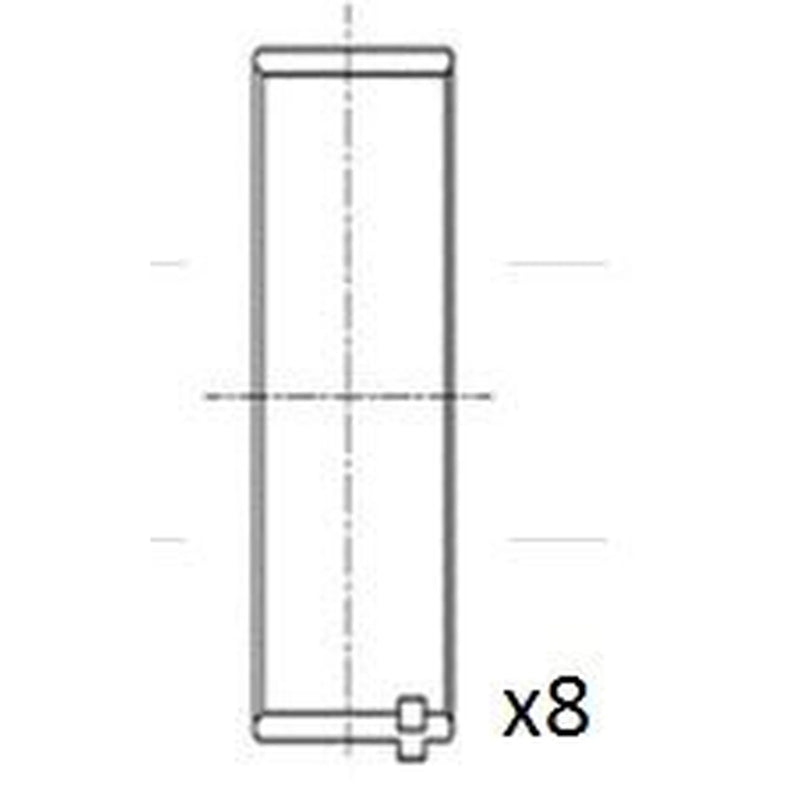 FAI Big End Bearing Set BB2158-STD 23060-2E100 BB2158-STD