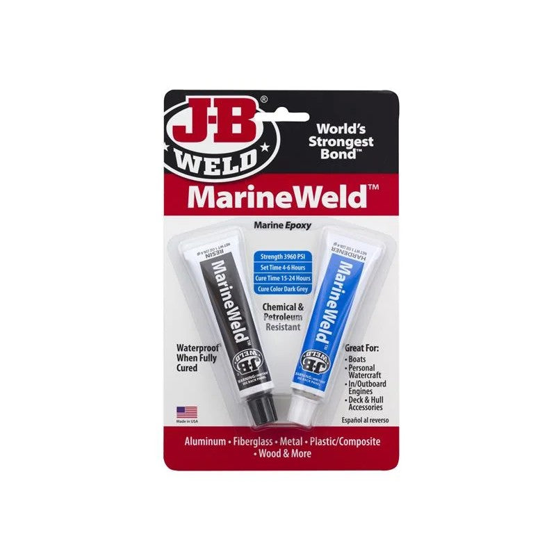 J-B Weld MarineWeld™ Epoxy Adhesive 2 x 30ml - 8272UK