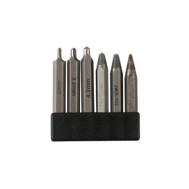 Laser Tools Screw Extractor Bit Set 6pc - PL