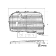 Febi Automatic Transmission Hydraulic Filter 178421