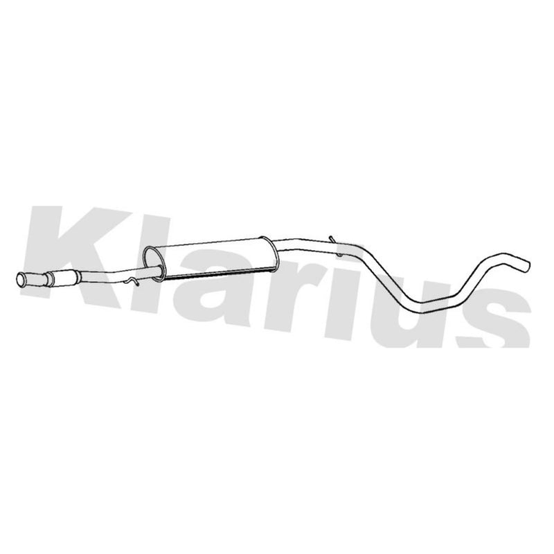 Klarius Box With Centre Pipe Centre PG926K