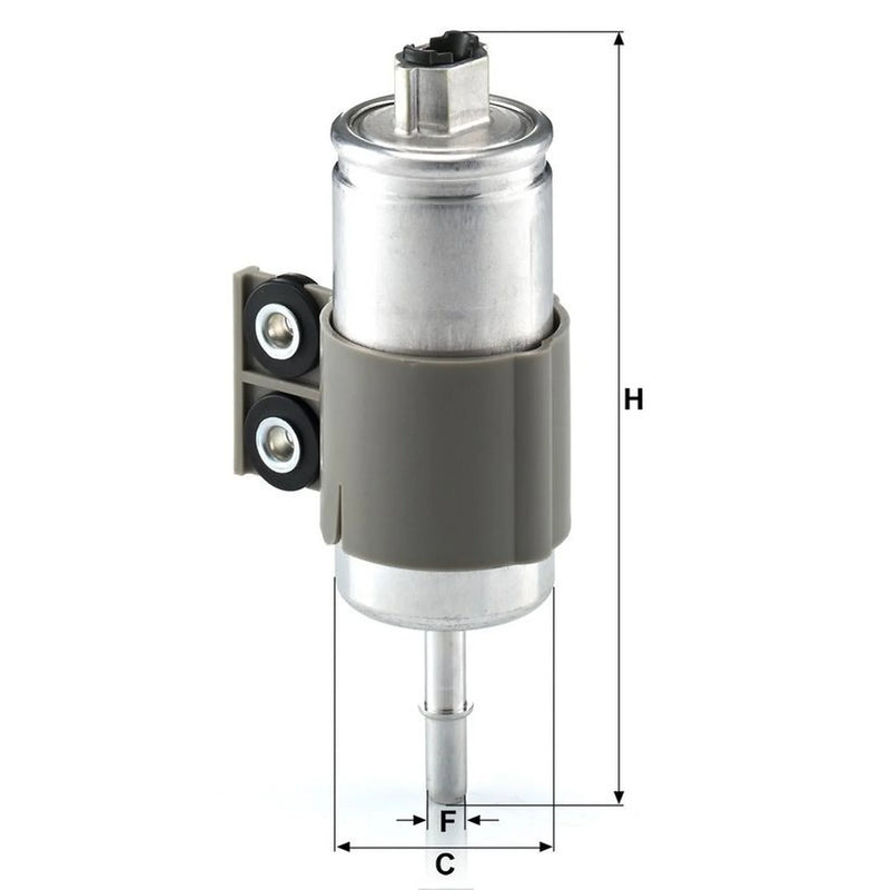 MANN-FILTER Fuel Filter Element WK 611/6 OE 16900S84G01