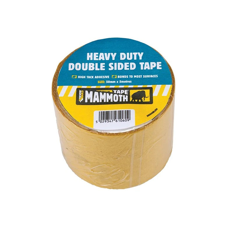 Everbuild Sika Mammoth Heavy-Duty Double Sided Tape 50mm x 5m - 488760