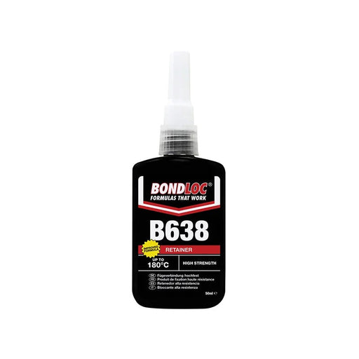 Bondloc B638 High Strength Retaining Compound 50ml - B638-50