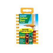 Plasplugs Hollow Door Fixing + Drill Clip x 10 SDR556 - SDR556CC
