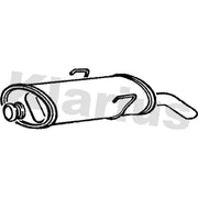 Klarius Box With Tail Pipe Rear PG494W
