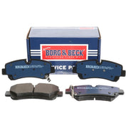 Borg & Beck 4 x Rear Brake Pad Set BBP3013