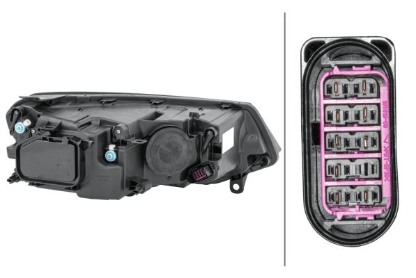 Hella Headlight Headlamp W5W Left