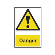 Scan Danger - PVC Sign 200 x 300mm - 1301