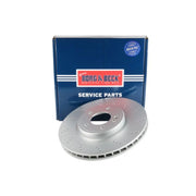 Borg & Beck 2 x / Rear Brake Discs BBD6313S
