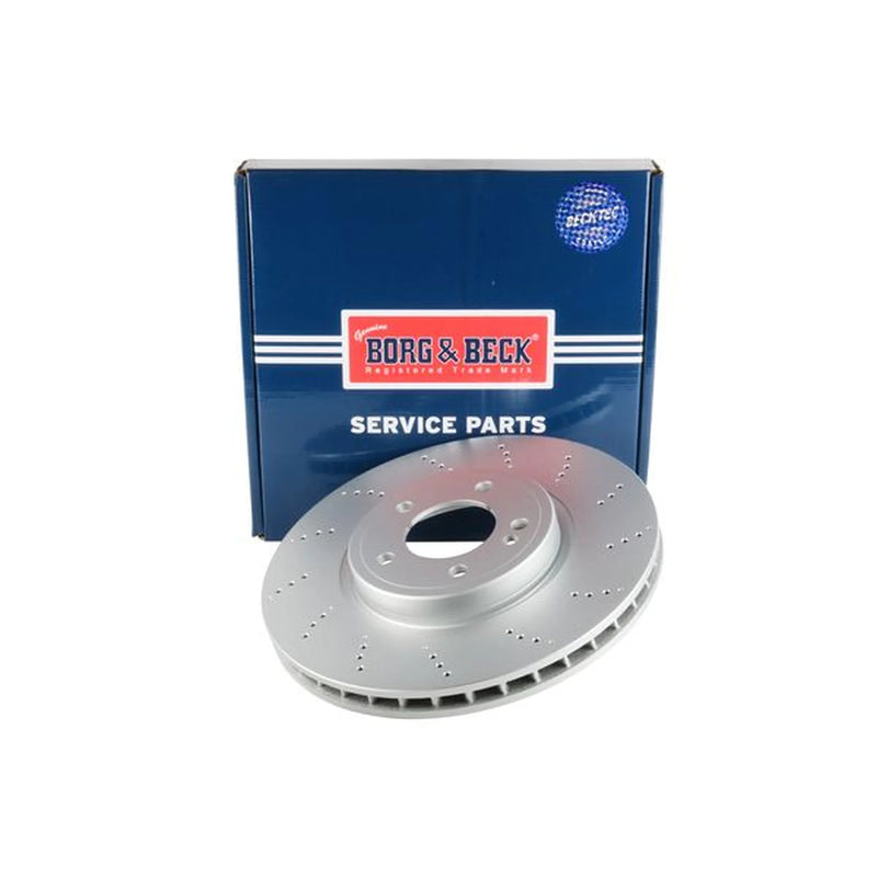 Borg & Beck 2 x / Rear Brake Discs BBD6313S