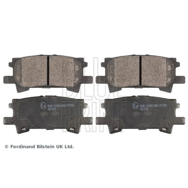 Blue Print Rear Brake Pad Set ADT342154
