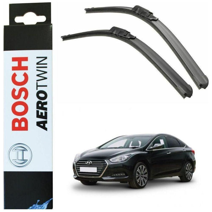 Bosch Aerotwin Front Wiper Blades Set Hyundai I40 Saloon 04.11> Ar141S Bosch  - Town Parts