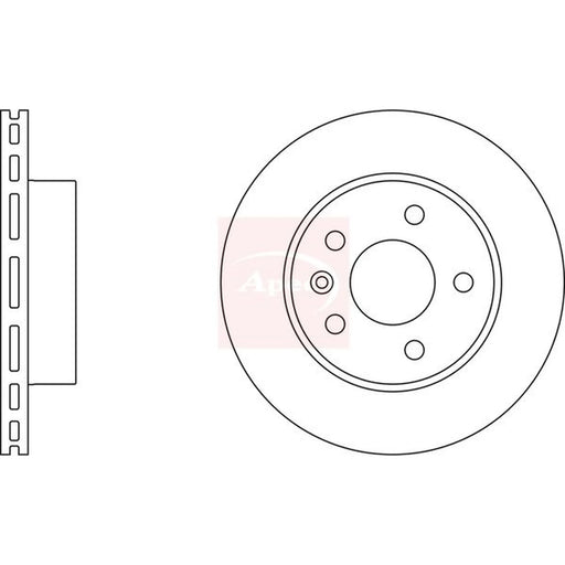 Apec Front Brake Discs DSK682
