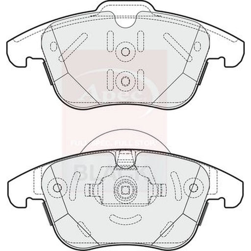 Apec Front Brake Pad Set PAD1878B