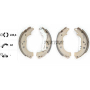 Textar Brake Shoe Set Axle Kit 91062000
