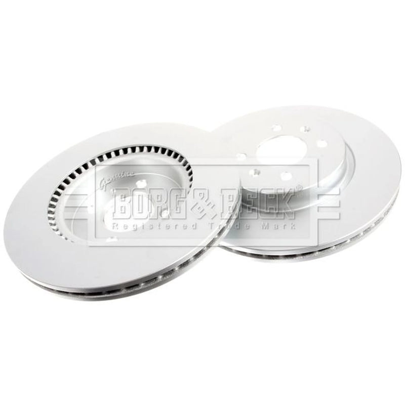 Borg & Beck 2 x Vented Front Brake Discs BBD5243