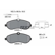 Textar Front Brake Pad Set 2459501