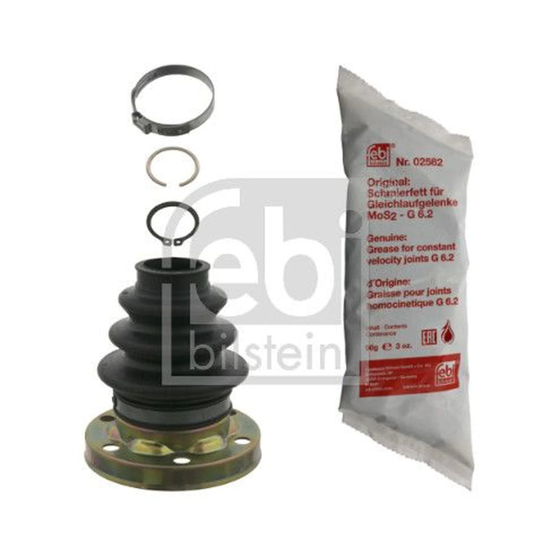 Febi Drive Shaft Bellow Kit transmission sided Rubber 26945