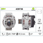 Valeo Car Alternator 12V 439736