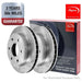 Apec Brake Disc Front Fits Mercedes 190 Series 300 500 600 Sl Class Apec  - Town Parts