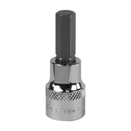 Sealey Hex Socket Bit 8mm 3/8"Sq Drive SBH011 Sealey  - Town Parts
