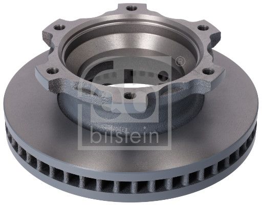 Febi 2 x Brake Disc Set Internally Vented Rear