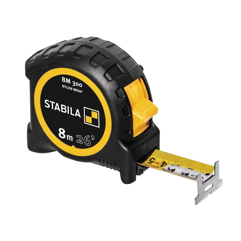 Stabila BM 300 Robust Pocket Tape 8m/26ft (Width 27mm) - 19573