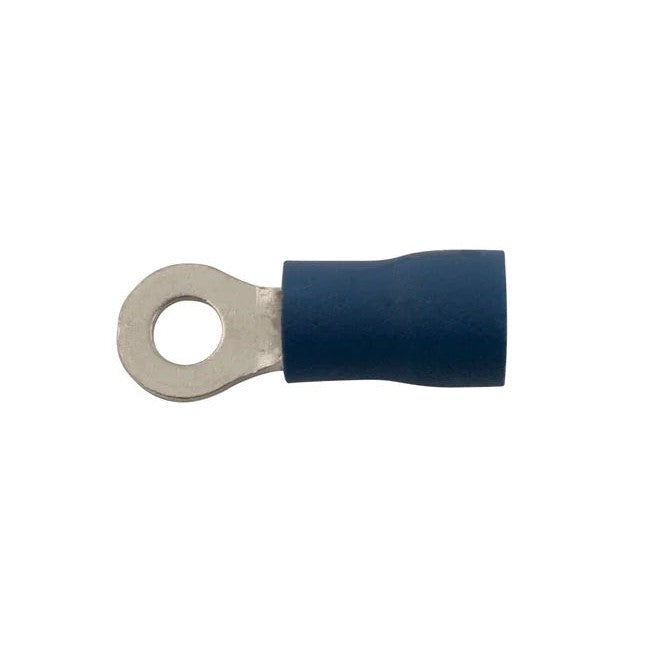 Connect Blue Ring Terminal 100pc 3.2-12.7mm