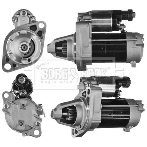 Borg & Beck Starter Motor 12V 1.1kW 9 Teeth BST2122