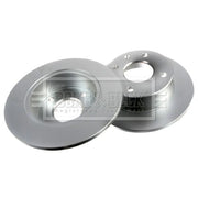Borg & Beck 2 x Solid Front Brake Discs BBD4886