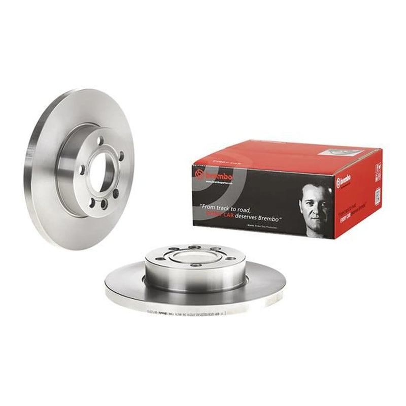 Brembo 2 x Solid Front Brake Discs 08.7132.10