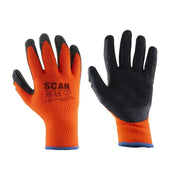 Scan Thermal Latex Coated Gloves - XL (Size 10) - SCAGLOKSTHXL