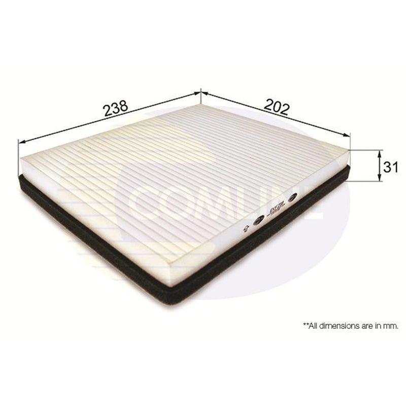 Comline Cabin Air Filter (Pollen Filter) EKF218